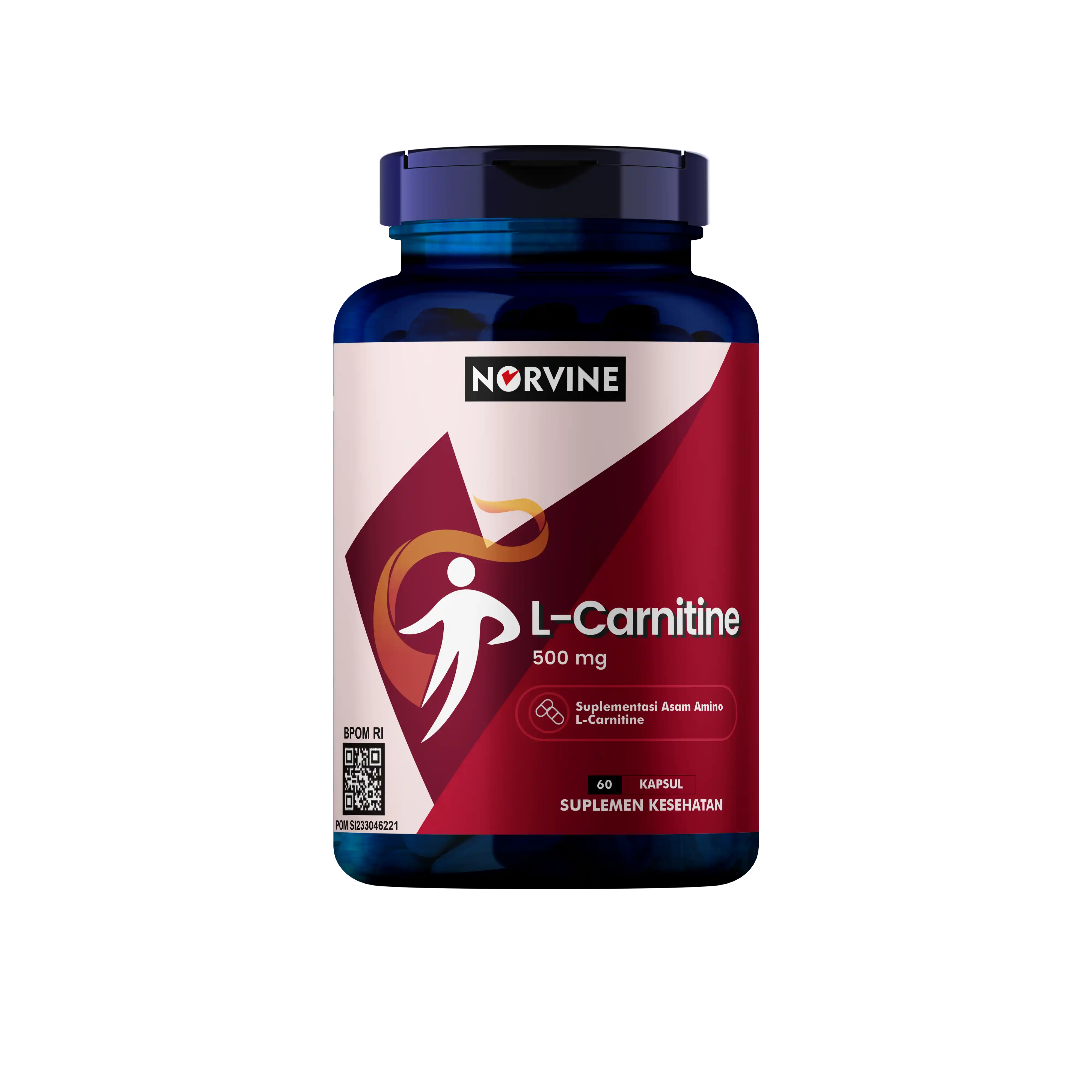 Norvine L-Carnitine 60 Kapsul